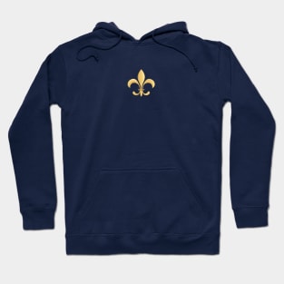 Simple Gold: Bosnian Lily (Zlatni Bosanski Ljiljan) Hoodie